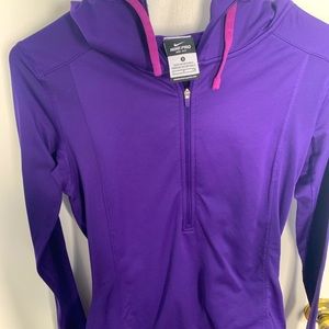 NIKE Purple Athletic Jacket
